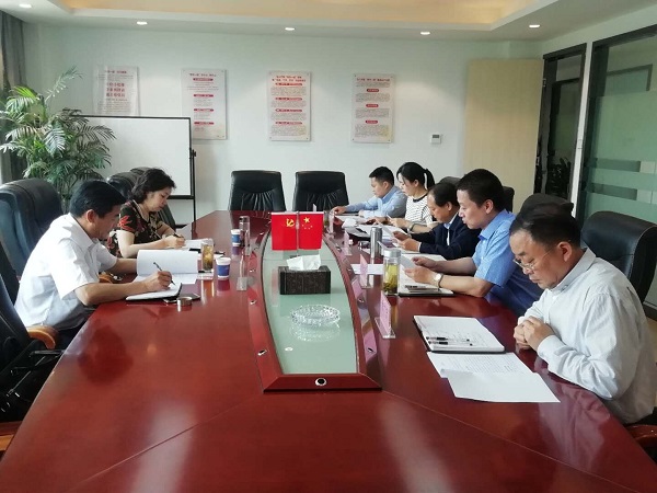 夏萍、、程保银调研指导徽盐地产六安项目